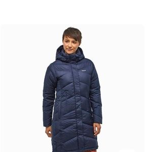 Patagonia Down With It parka, navy blue, Medium